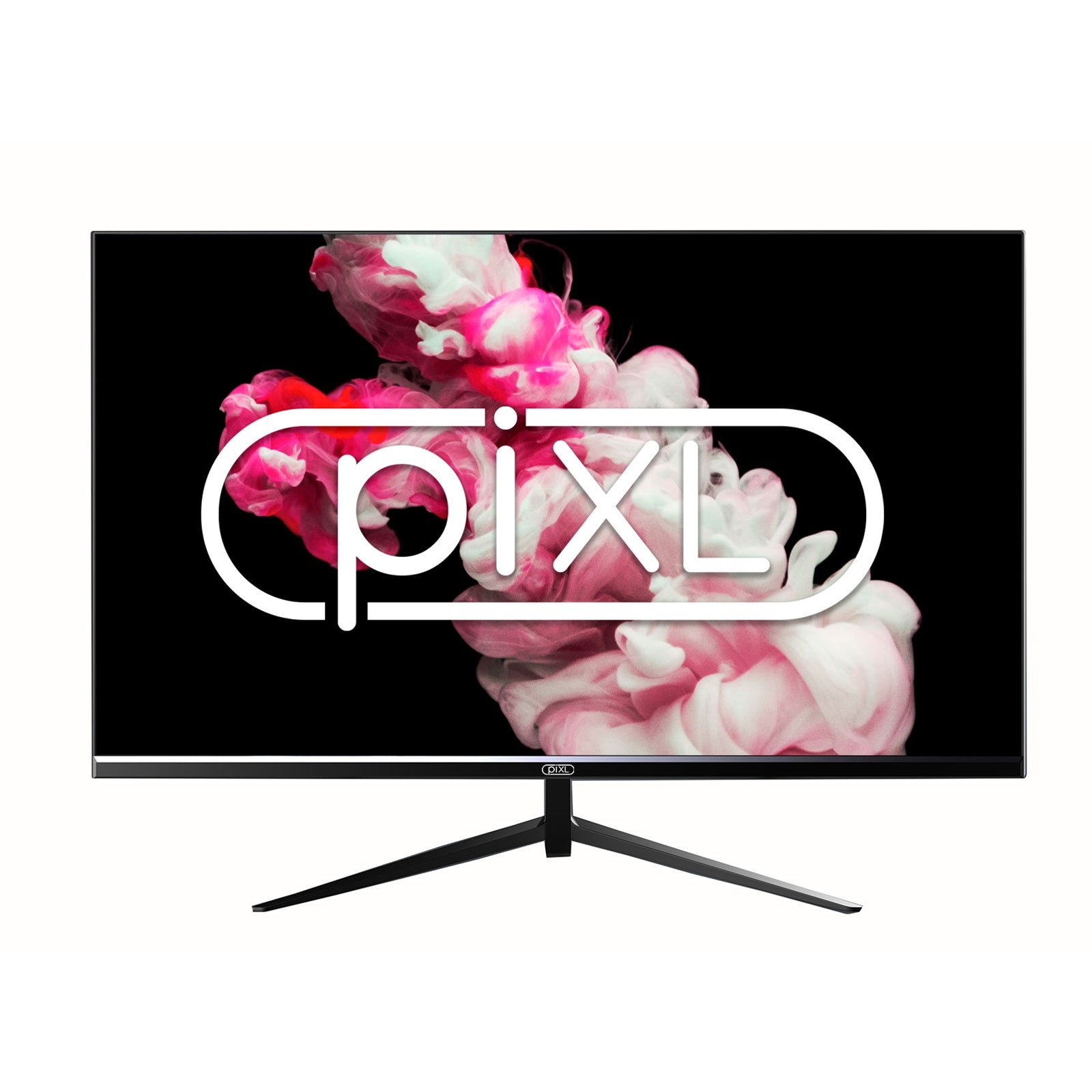 piXL PX27IVH 27 Inch Frameless Monitor, Widescreen IPS LED Panel, True -to-Life Colours, Full HD 1920x1080, 5ms Response Time, 75Hz Refresh, HDMI, VGA, Black Finish-PCR Business Solutions Ltd